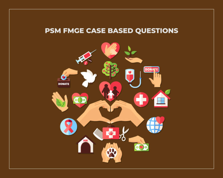 PSM FMGE Case Based Questions