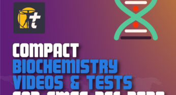 Compact Biochemistry Videos & Tests for FMGE Dec 2020