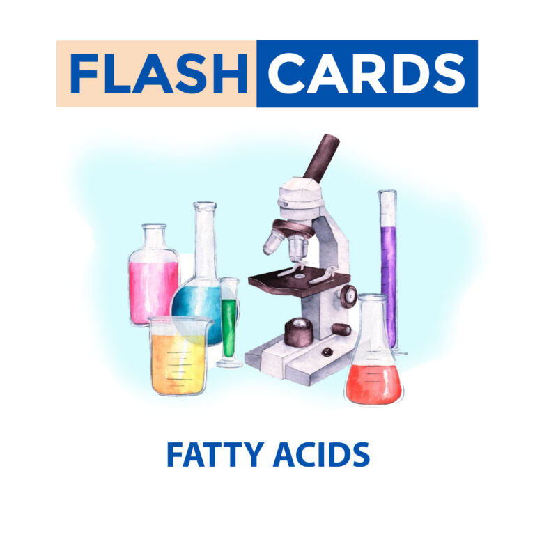 Fatty Acids – Lipids – Biochemistry